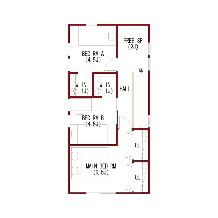 COZY「25F-S」プラン建物価格1,980万円〜